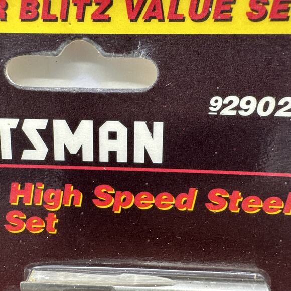 Vntg Craftsman 4 Pc Router Bit Starter Set # 929021 Made USA High Speed Steel - Picture 3 of 14